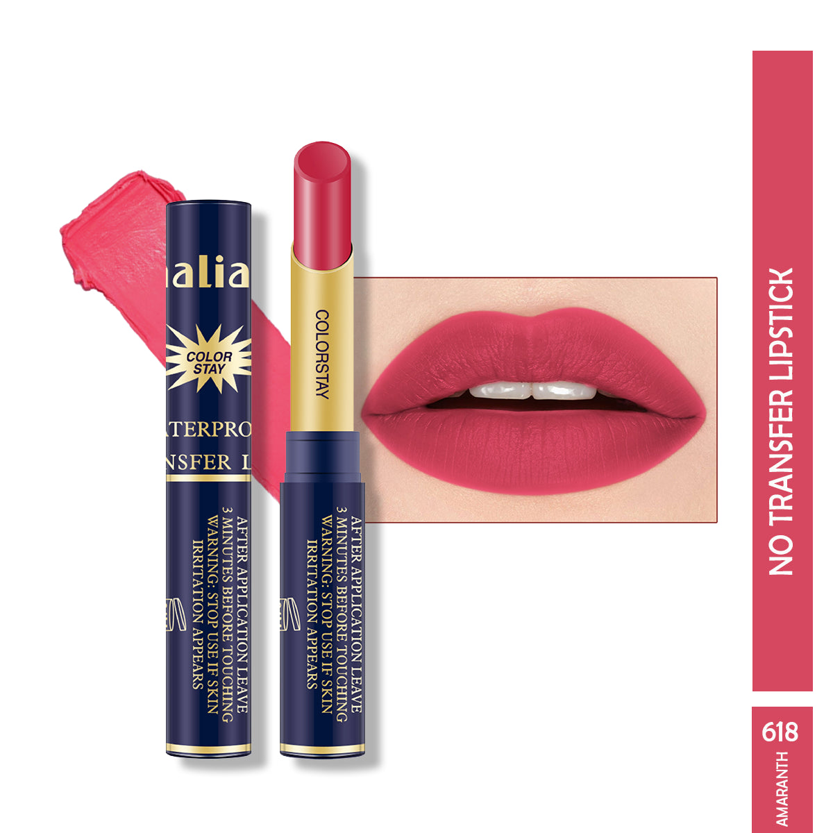 Maliao Colorstay Waterproof No-Transfer Lipstick - Maliao Makeup